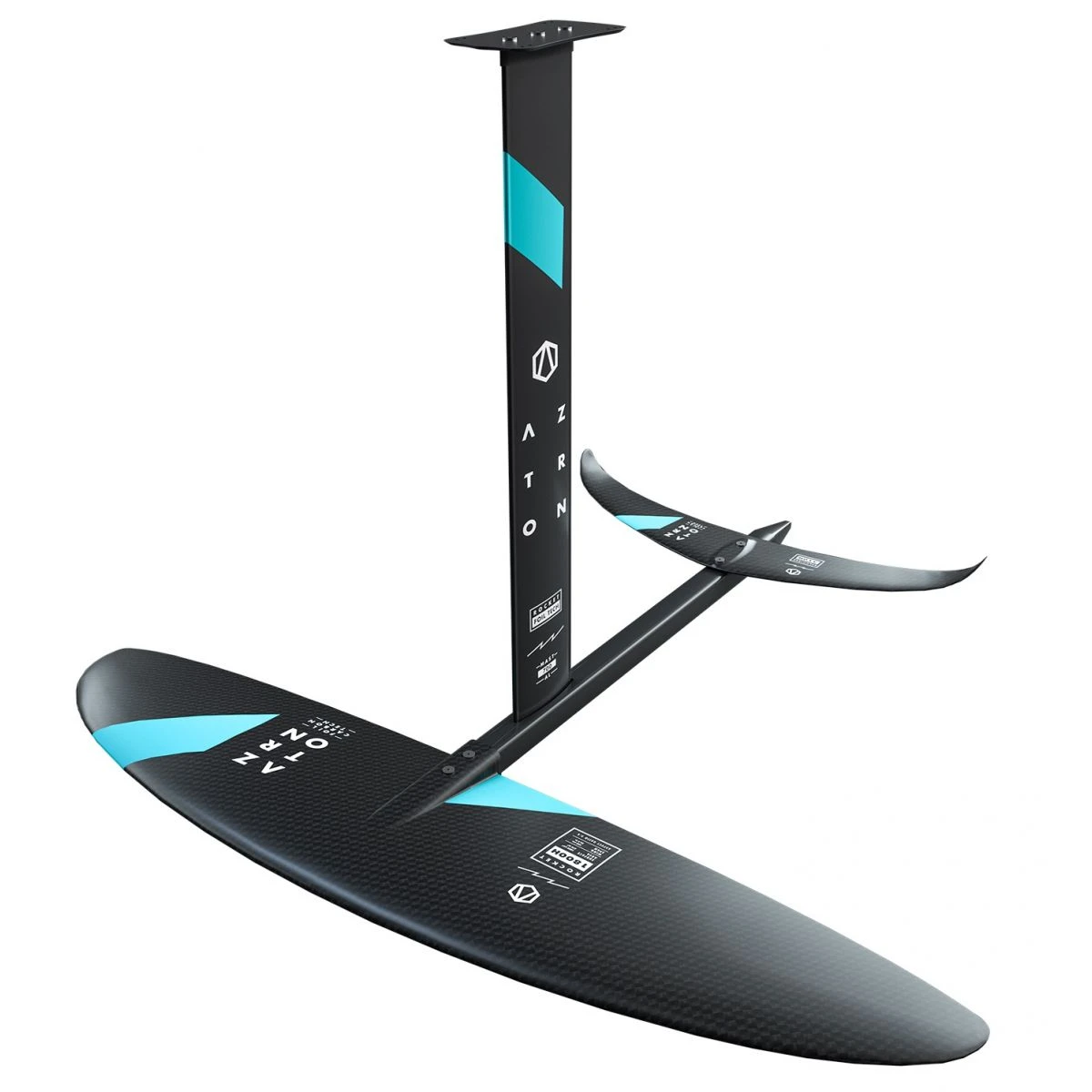 Aztron Sport Aztron Foil Tech Rocket Freeride Surf Hydrofoil Mast Og Vinge, 1800cm2/70cm Mast 3 Aztron Sport Aztron Foil Tech Rocket Freeride Surf Hydrofoil Mast Og Vinge, 1800cm2/70cm Mast