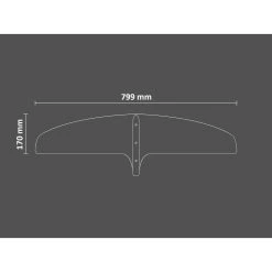SabFoil Front Wing 799 - 1100cm2 -Brunotti Butik 6556 1